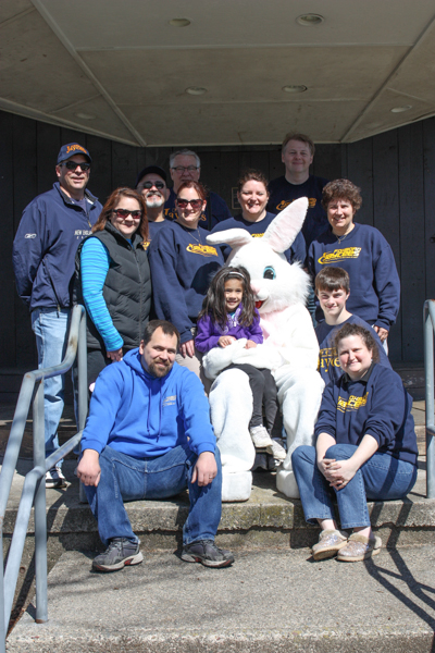 The Foxboro Jaycees Easter Egg Hunt Team!